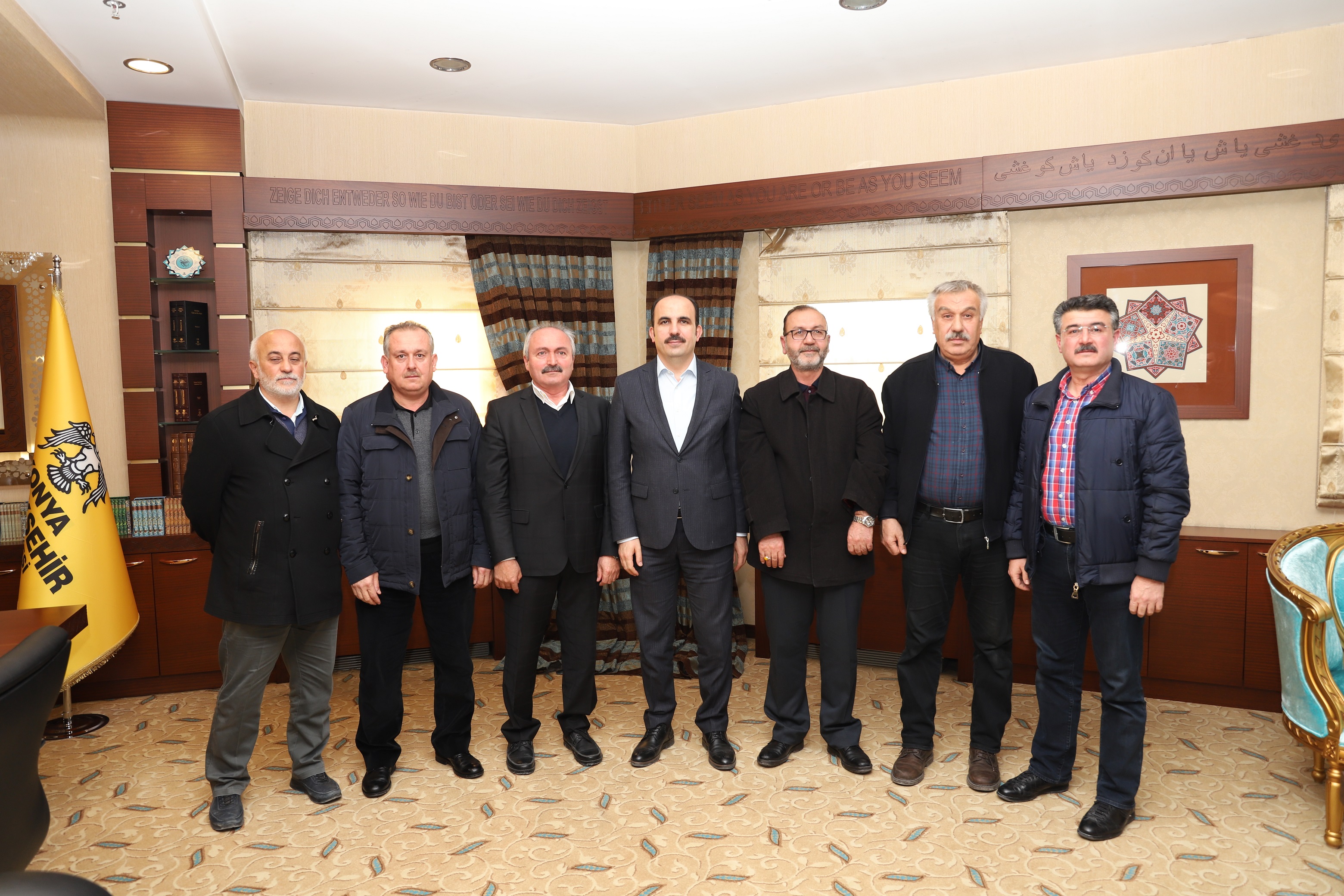 24.12.2018 tarihinde ASMAD Yönetim Kurulu Olarak Konya Büyükşehir Belediye Başkanı Sayın Uğur İbrahim Altay ile yapılan görüşme